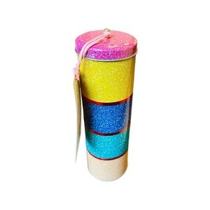 Target Bullseye Playground Pencil Storage Tin / Target Pencil Holder